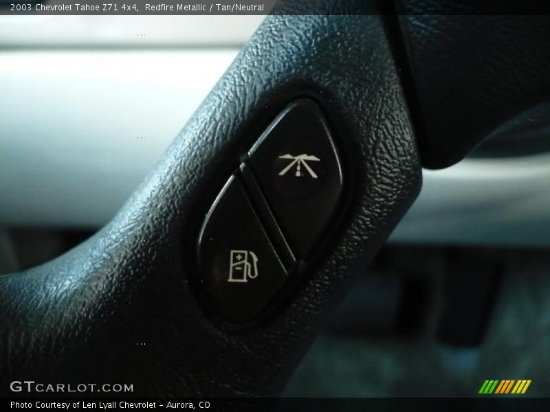 Redfire Metallic / Tan/Neutral 2003 Chevrolet Tahoe Z71 4x4