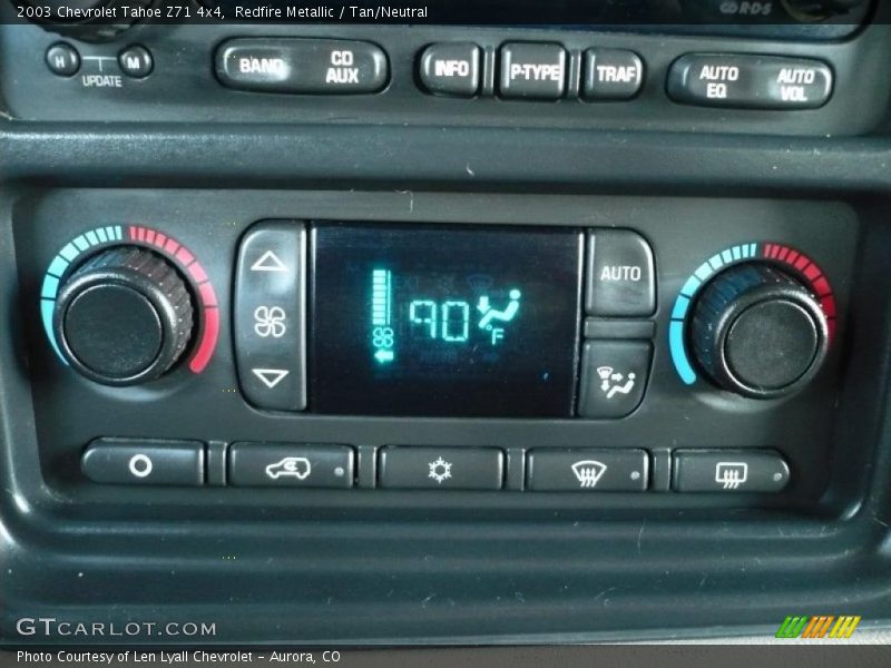 Redfire Metallic / Tan/Neutral 2003 Chevrolet Tahoe Z71 4x4