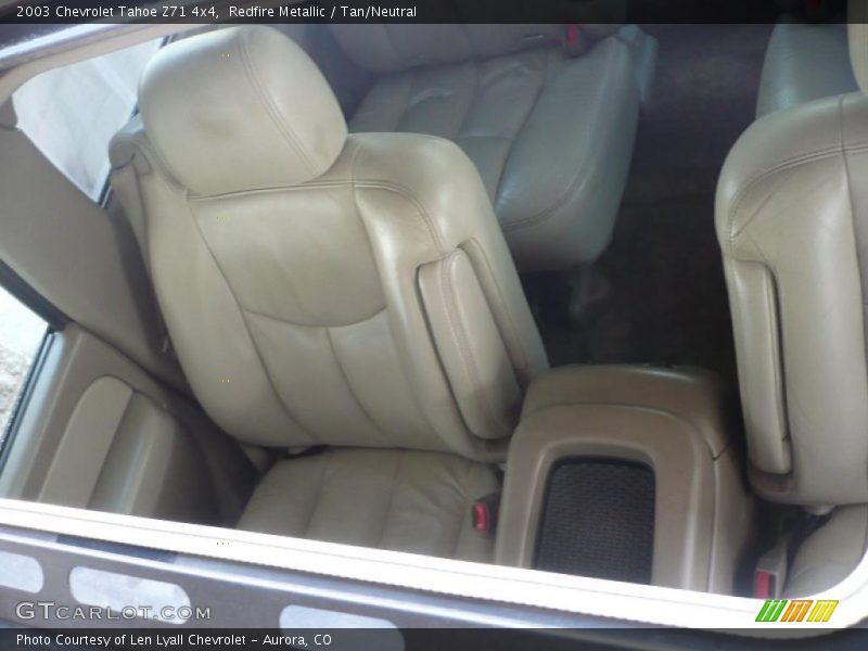 Redfire Metallic / Tan/Neutral 2003 Chevrolet Tahoe Z71 4x4