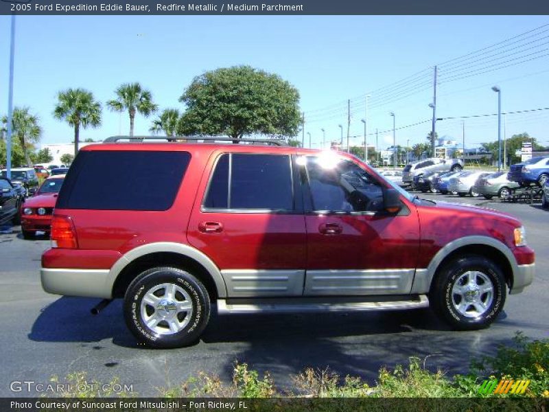 Redfire Metallic / Medium Parchment 2005 Ford Expedition Eddie Bauer