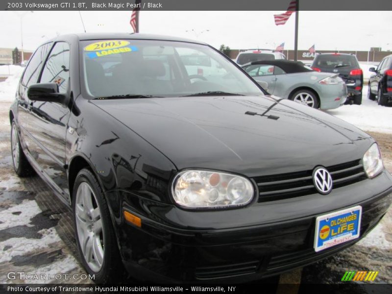 Black Magic Pearl / Black 2003 Volkswagen GTI 1.8T