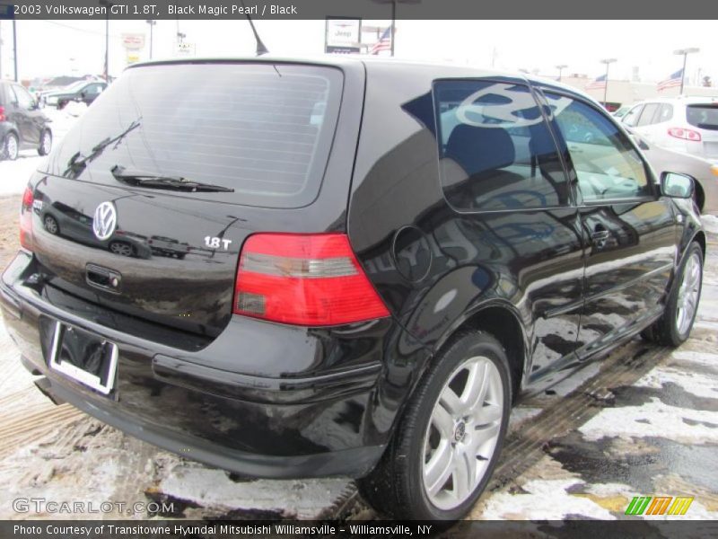 Black Magic Pearl / Black 2003 Volkswagen GTI 1.8T