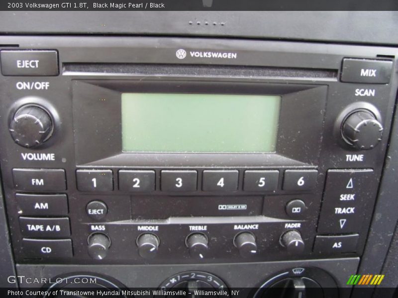 Black Magic Pearl / Black 2003 Volkswagen GTI 1.8T