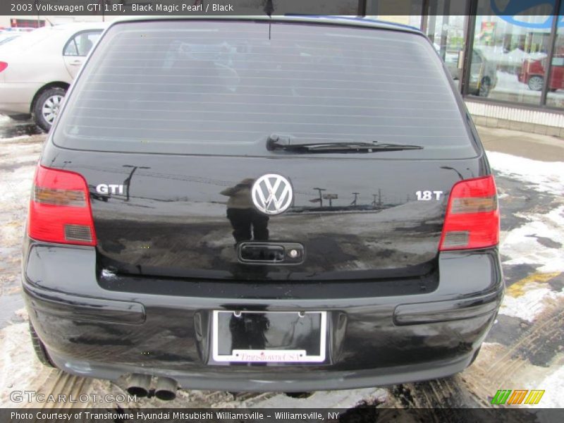 Black Magic Pearl / Black 2003 Volkswagen GTI 1.8T