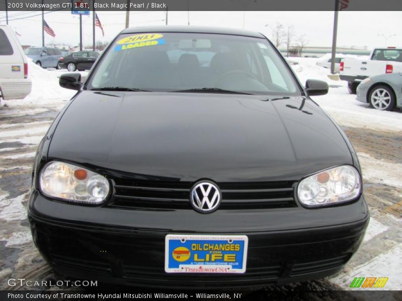Black Magic Pearl / Black 2003 Volkswagen GTI 1.8T