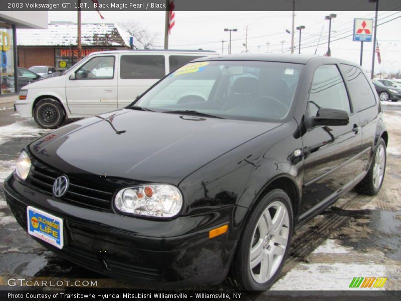 Black Magic Pearl / Black 2003 Volkswagen GTI 1.8T