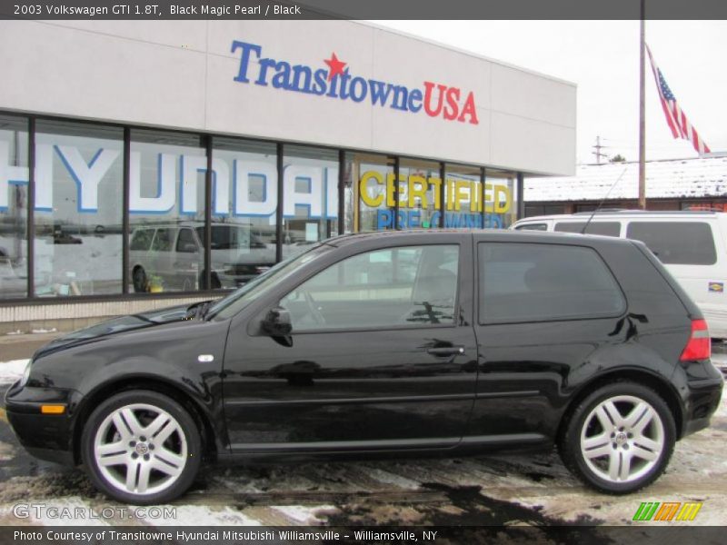 Black Magic Pearl / Black 2003 Volkswagen GTI 1.8T