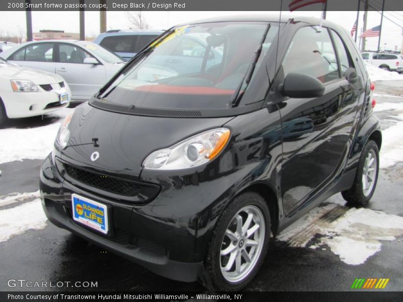 Front 3/4 View of 2008 fortwo passion coupe