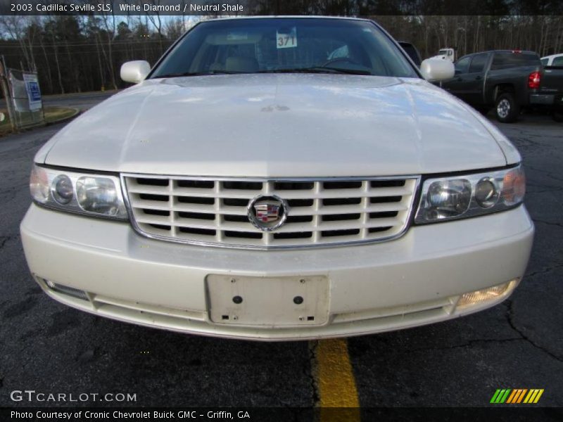 White Diamond / Neutral Shale 2003 Cadillac Seville SLS
