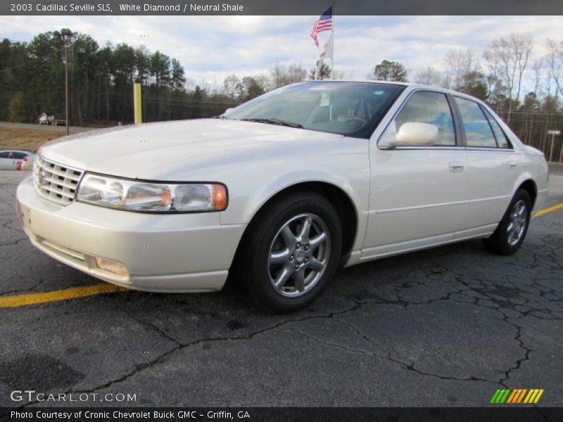 White Diamond / Neutral Shale 2003 Cadillac Seville SLS