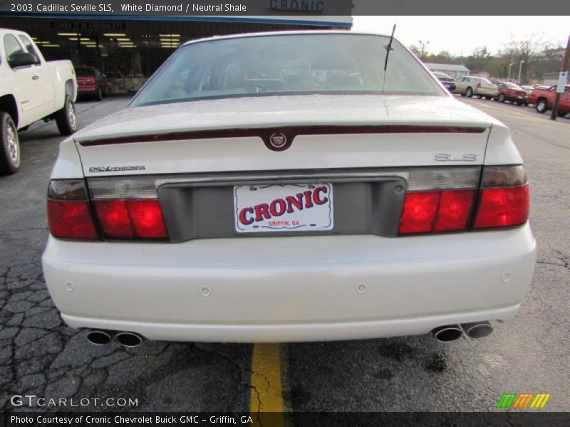 White Diamond / Neutral Shale 2003 Cadillac Seville SLS