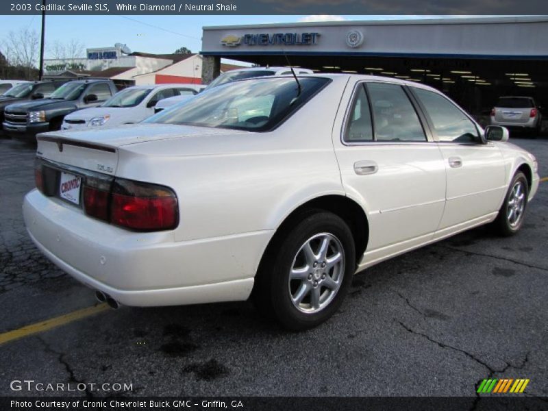 White Diamond / Neutral Shale 2003 Cadillac Seville SLS