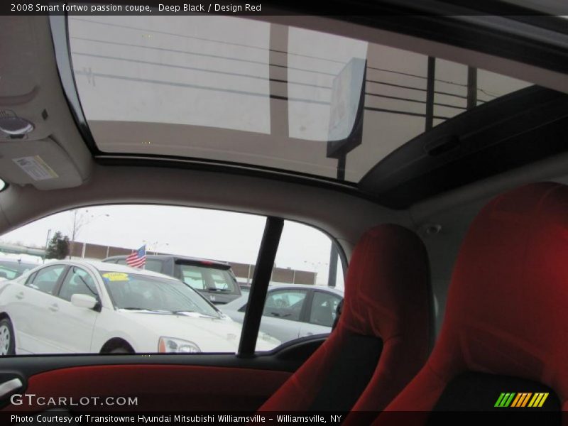 Sunroof of 2008 fortwo passion coupe