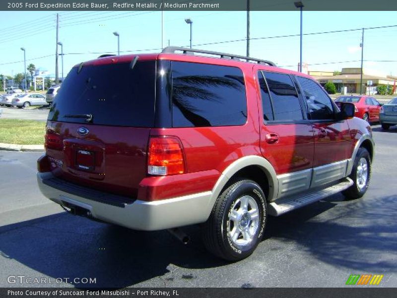 Redfire Metallic / Medium Parchment 2005 Ford Expedition Eddie Bauer