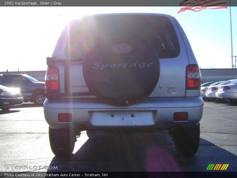 Silver / Gray 2002 Kia Sportage