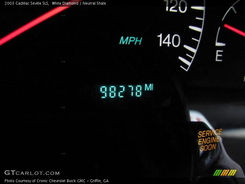 White Diamond / Neutral Shale 2003 Cadillac Seville SLS