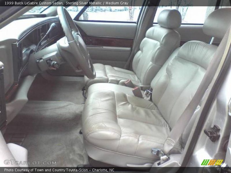 Sterling Silver Metallic / Medium Gray 1999 Buick LeSabre Custom Sedan