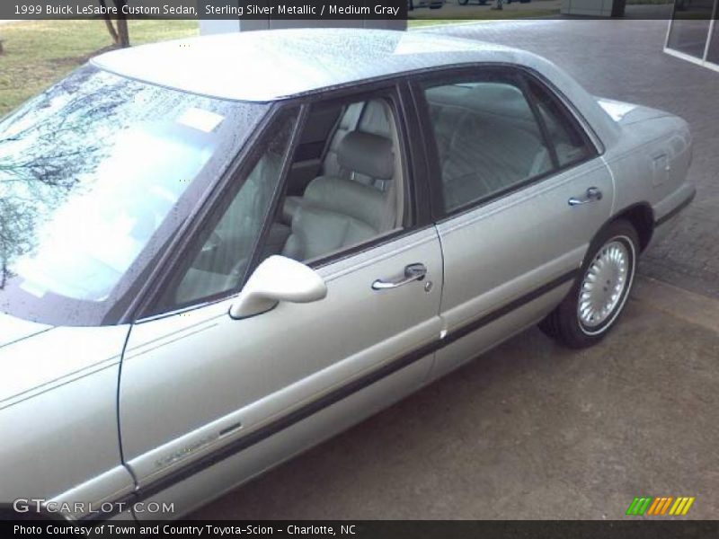 Sterling Silver Metallic / Medium Gray 1999 Buick LeSabre Custom Sedan