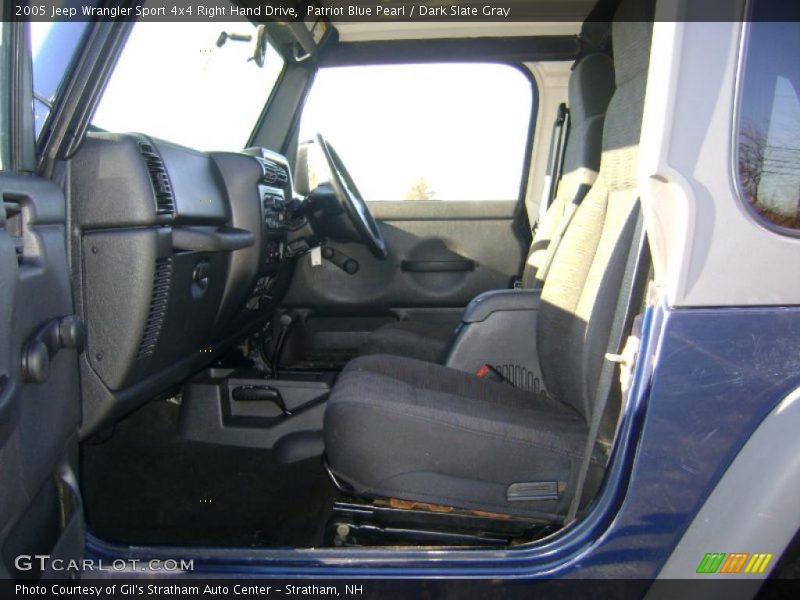  2005 Wrangler Sport 4x4 Right Hand Drive Dark Slate Gray Interior