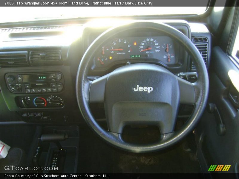  2005 Wrangler Sport 4x4 Right Hand Drive Steering Wheel