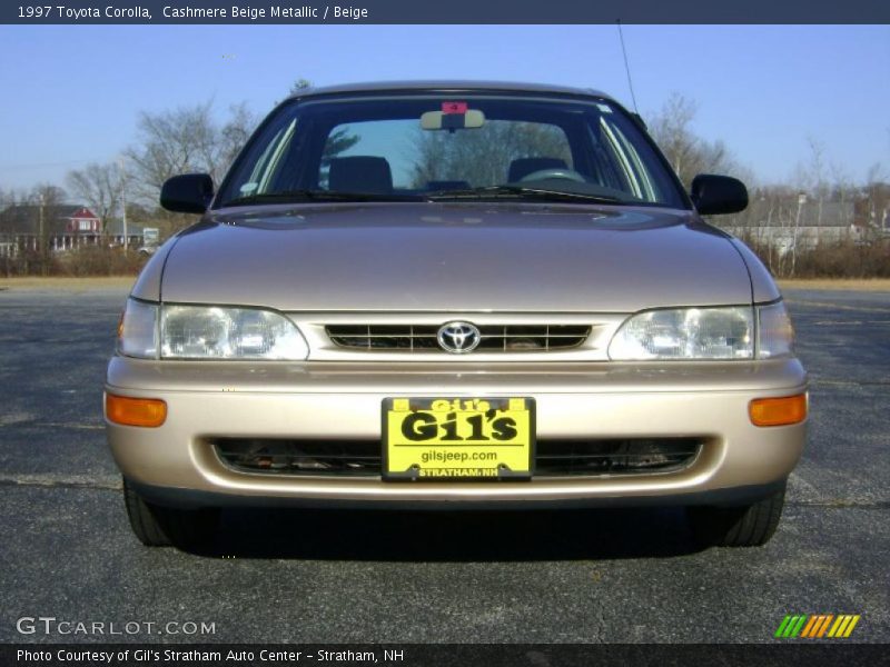 Cashmere Beige Metallic / Beige 1997 Toyota Corolla