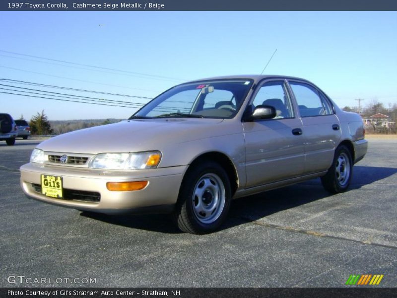 Cashmere Beige Metallic / Beige 1997 Toyota Corolla