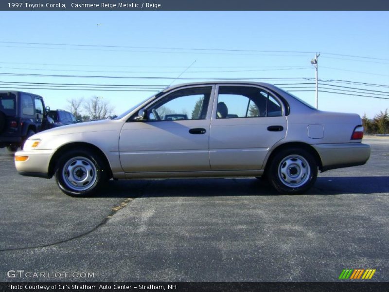 Cashmere Beige Metallic / Beige 1997 Toyota Corolla