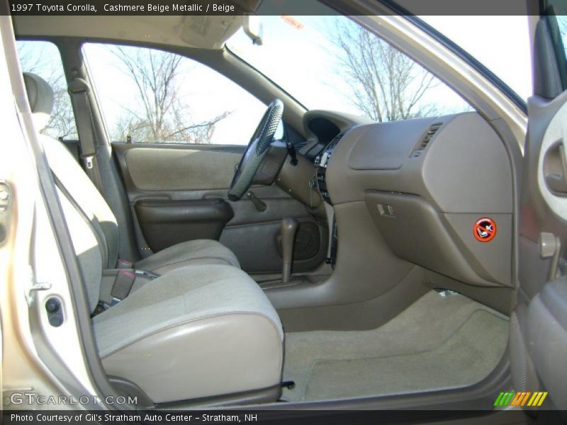 Cashmere Beige Metallic / Beige 1997 Toyota Corolla