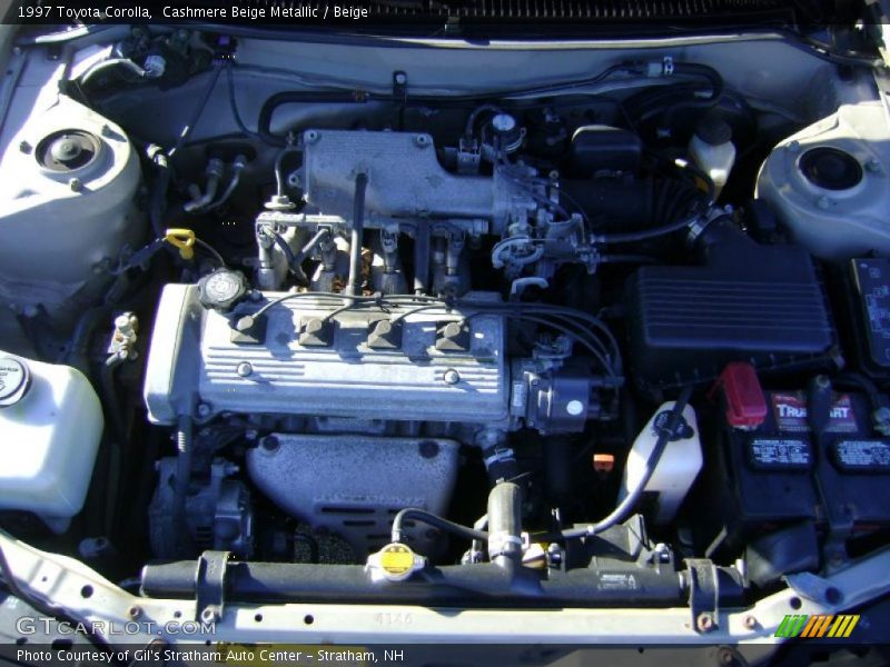  1997 Corolla  Engine - 1.6 Liter DOHC 16-Valve 4 Cylinder
