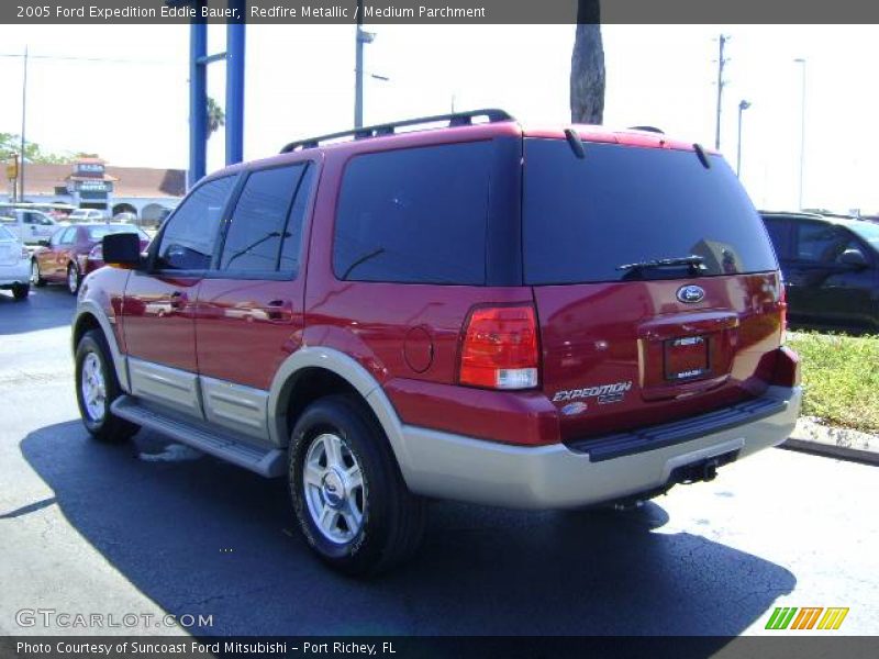 Redfire Metallic / Medium Parchment 2005 Ford Expedition Eddie Bauer