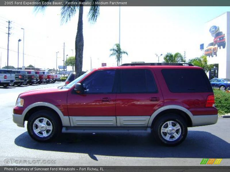 Redfire Metallic / Medium Parchment 2005 Ford Expedition Eddie Bauer
