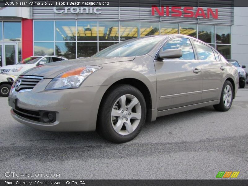 Pebble Beach Metallic / Blond 2008 Nissan Altima 2.5 SL