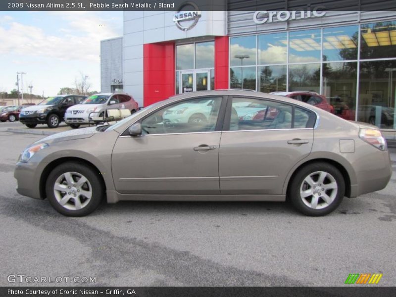 Pebble Beach Metallic / Blond 2008 Nissan Altima 2.5 SL