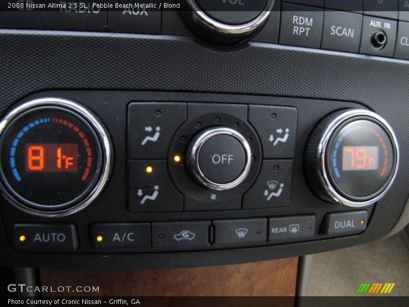 Pebble Beach Metallic / Blond 2008 Nissan Altima 2.5 SL