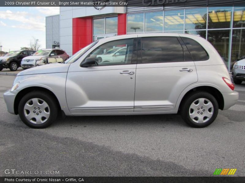Bright Silver Metallic / Pastel Slate Gray 2009 Chrysler PT Cruiser LX