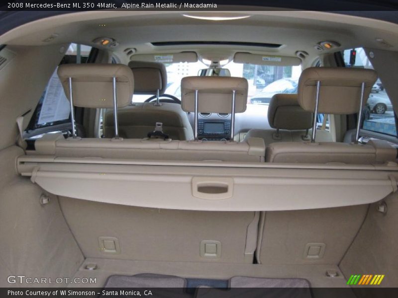Alpine Rain Metallic / Macadamia 2008 Mercedes-Benz ML 350 4Matic