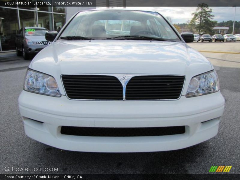 Innsbruck White / Tan 2003 Mitsubishi Lancer ES