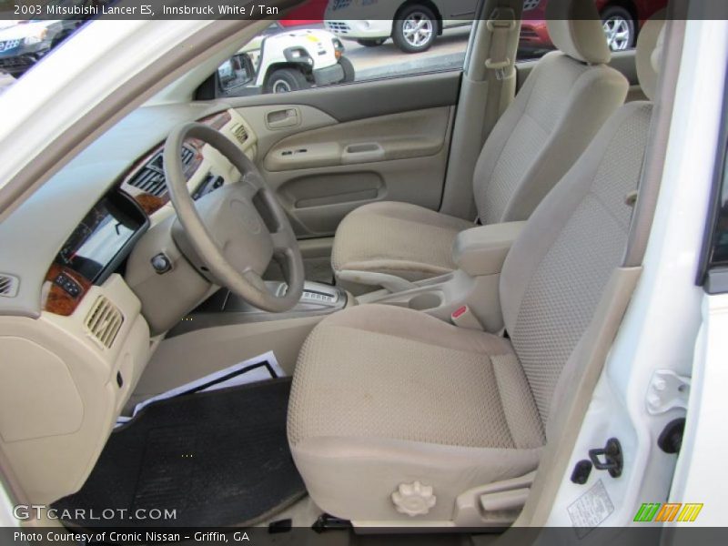 Innsbruck White / Tan 2003 Mitsubishi Lancer ES