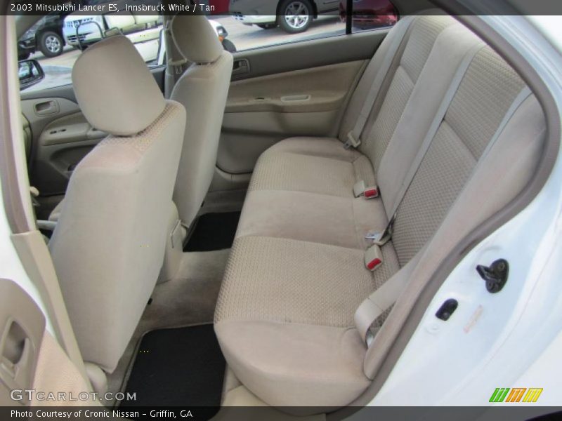 Innsbruck White / Tan 2003 Mitsubishi Lancer ES