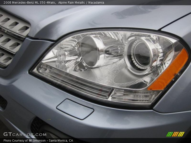 Alpine Rain Metallic / Macadamia 2008 Mercedes-Benz ML 350 4Matic