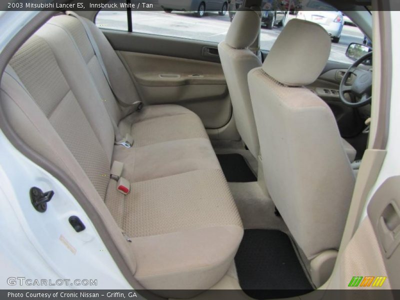 Innsbruck White / Tan 2003 Mitsubishi Lancer ES