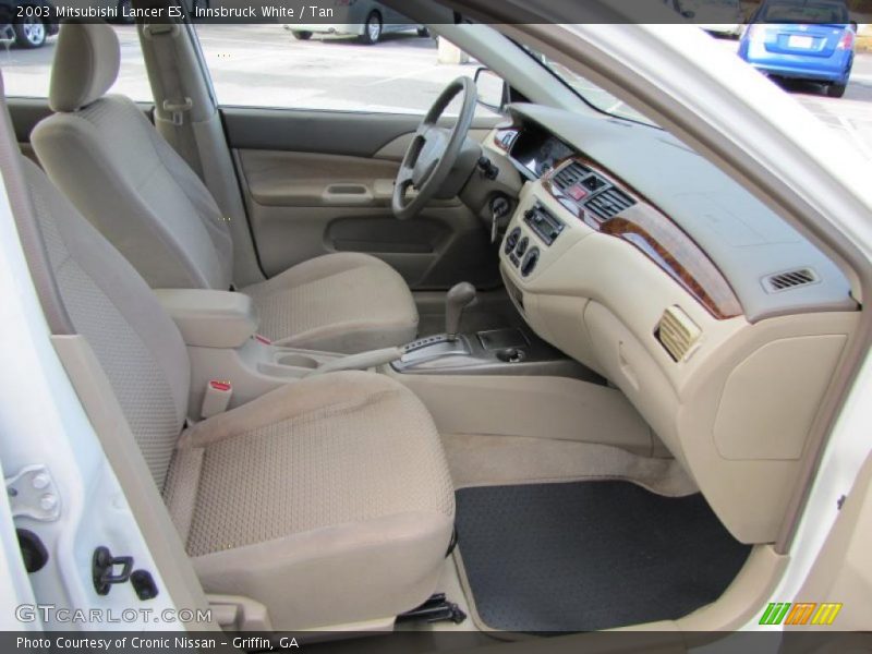 Innsbruck White / Tan 2003 Mitsubishi Lancer ES
