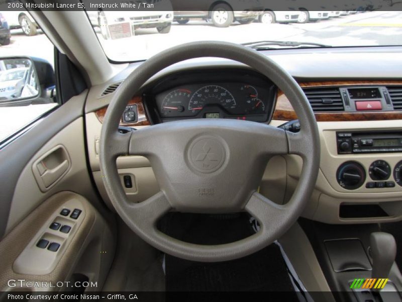 Innsbruck White / Tan 2003 Mitsubishi Lancer ES