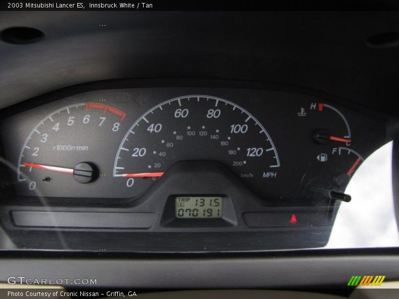 Innsbruck White / Tan 2003 Mitsubishi Lancer ES