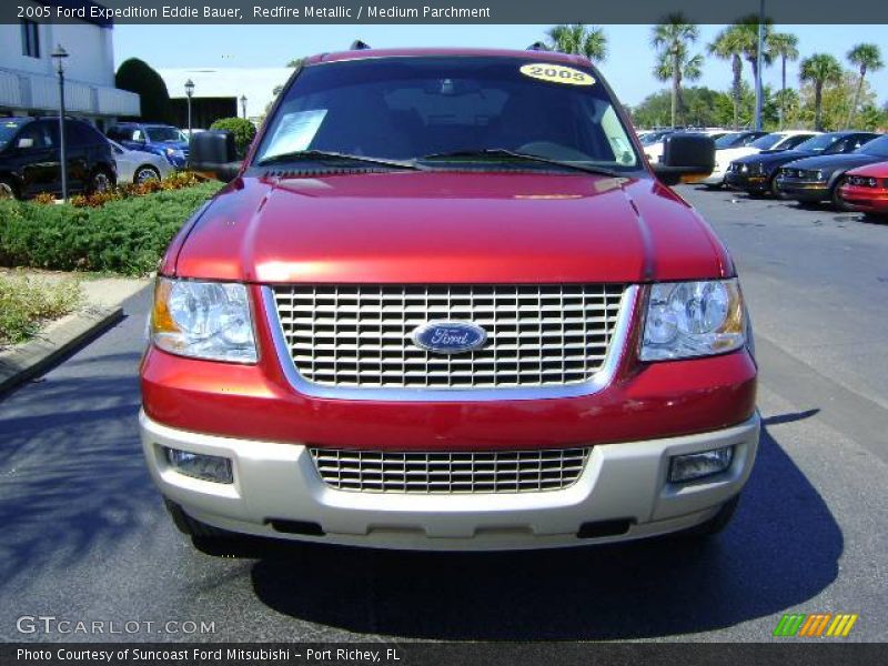 Redfire Metallic / Medium Parchment 2005 Ford Expedition Eddie Bauer