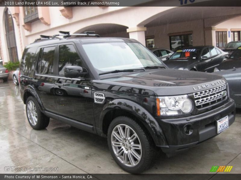Santorini Black / Almond/Nutmeg 2010 Land Rover LR4 HSE Lux