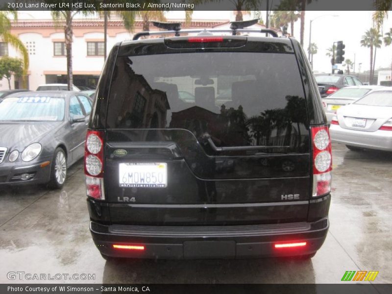 Santorini Black / Almond/Nutmeg 2010 Land Rover LR4 HSE Lux