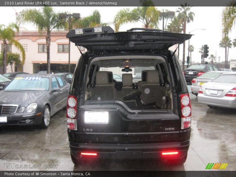 Santorini Black / Almond/Nutmeg 2010 Land Rover LR4 HSE Lux