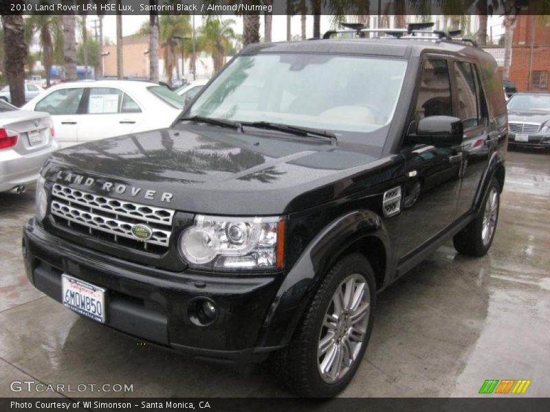 Santorini Black / Almond/Nutmeg 2010 Land Rover LR4 HSE Lux
