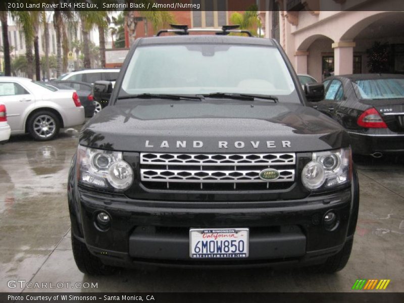 Santorini Black / Almond/Nutmeg 2010 Land Rover LR4 HSE Lux